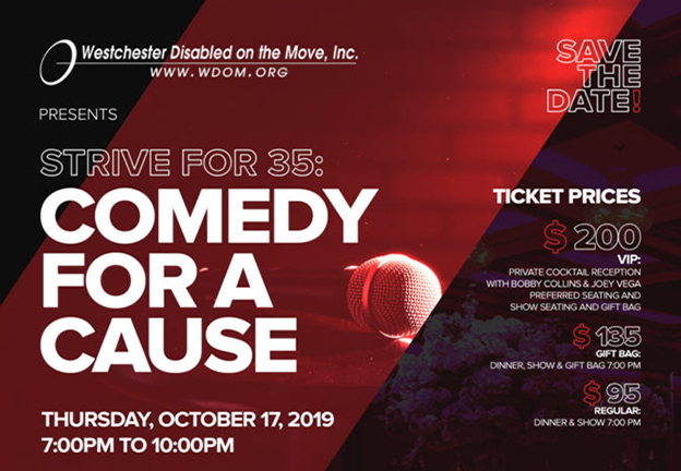 WDOMI’s COMEDY FOR A CAUSE – Strive for 35 - WDOMI